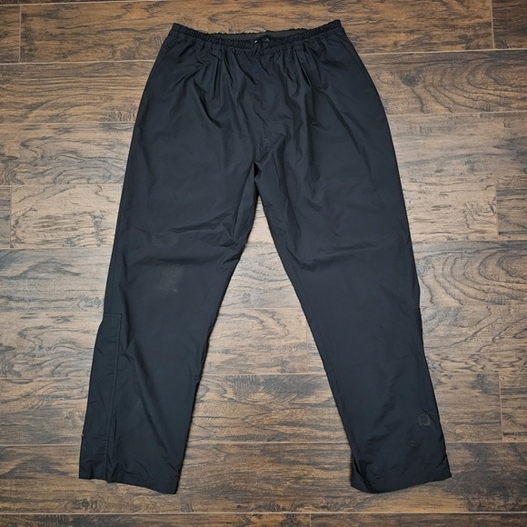DRYJOYS by FootJoy Pants Mens XL  Black Rain Golf Waterproof Ankle Zip Snap - Picture 1 of 11